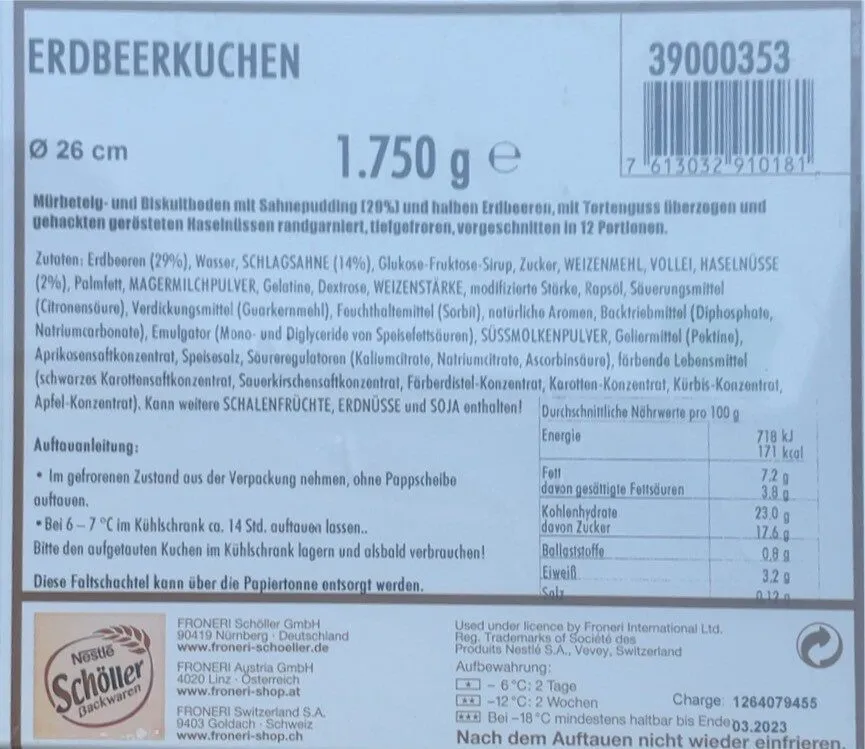 ERDBEERKUCHEN