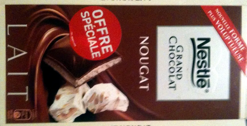 Grand Chocolat Nougat Lait