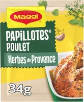 MAGGI Papillotes Poulet Herbes de Provence - Sachet de 34g