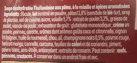 Soupe Thaïlandaise (poulet, saveurs coco et citronnelle)