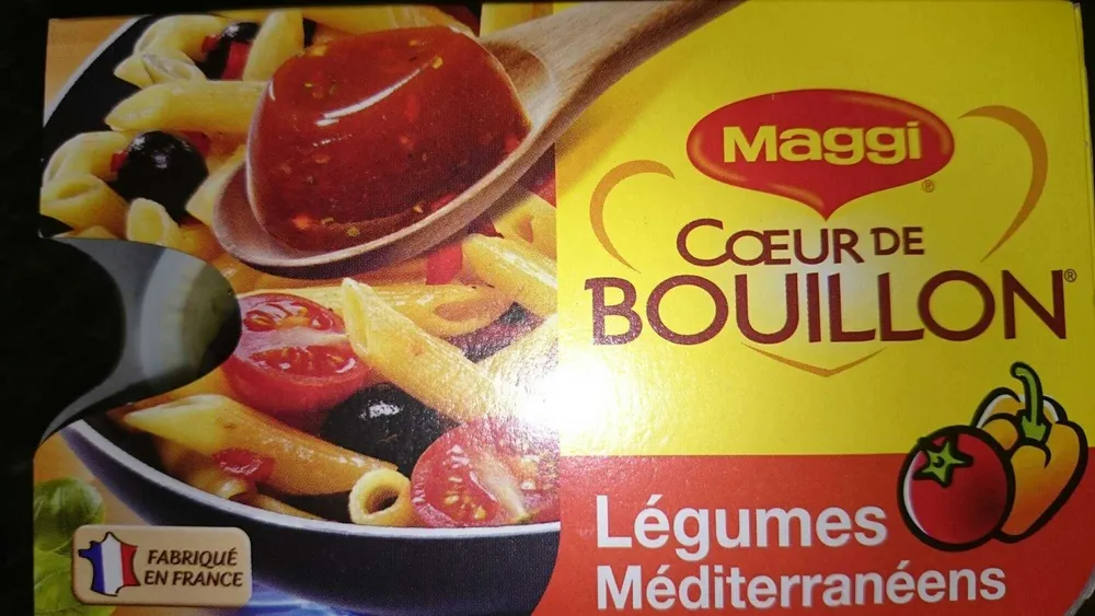 coeur de bouillon légumes méditerranéens