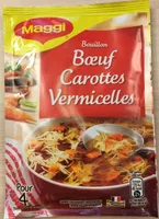 Soupe Boeuf-Carottes Vermicelles