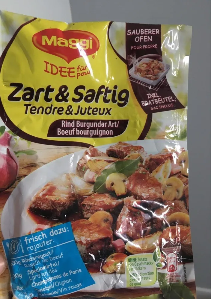 Préparation pour Boeuf Bourguignon