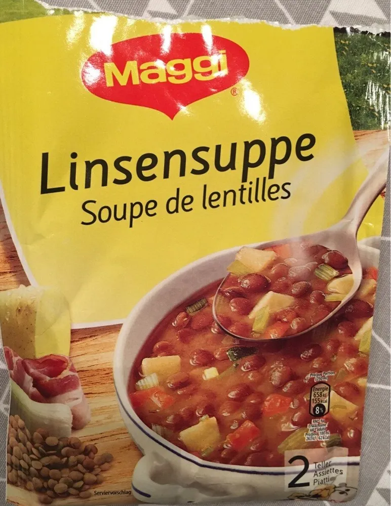 Soupe de lentilles