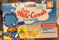 Baby milk & cereals goût vanille