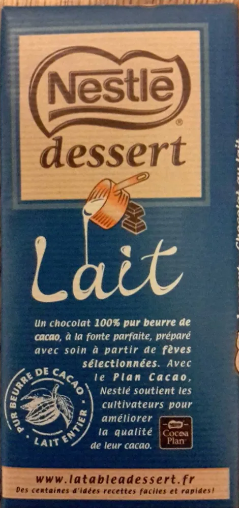 Dessert Lait