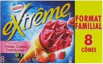 Extrême Sorbet Fruits Rouges