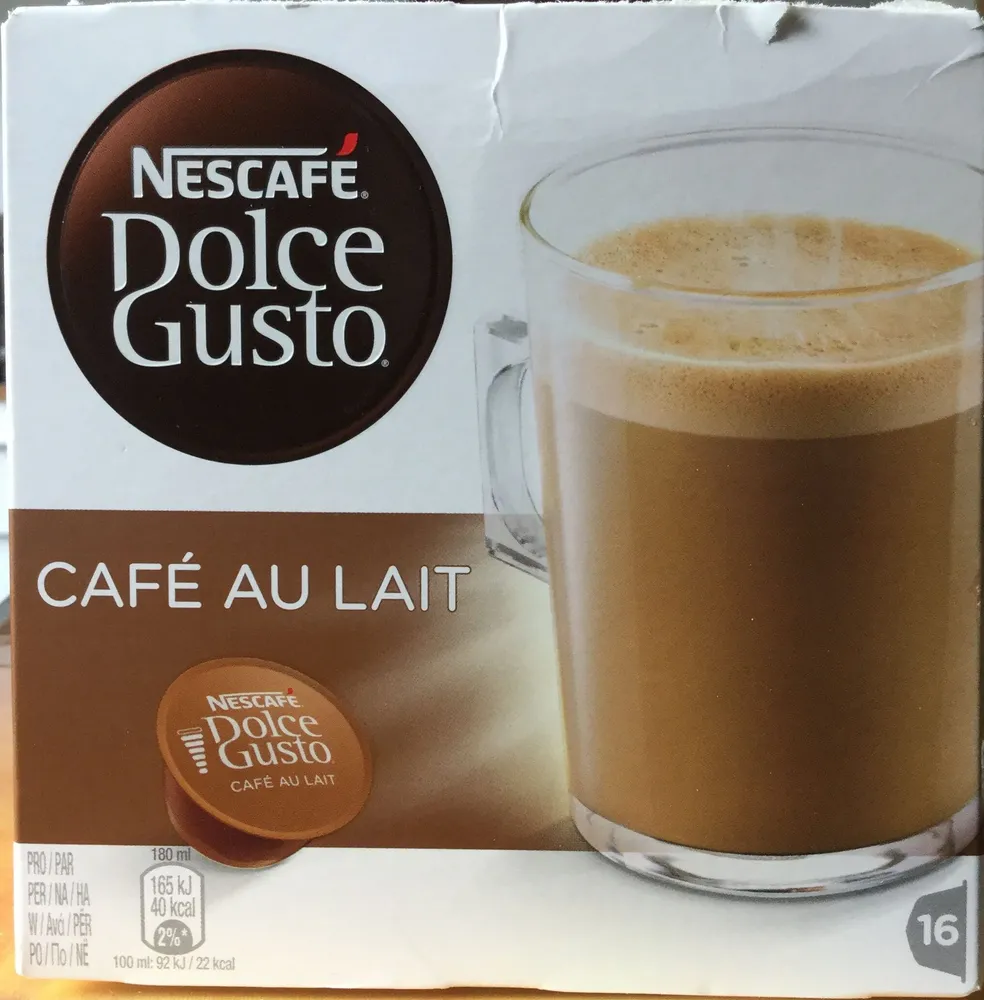 Nestlé Nescafé Dolce Gusto Café Au Lait