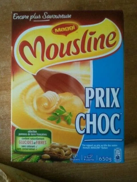 Purée Mousline Prix Choc