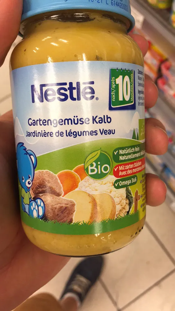 Jardinière de légumes veau