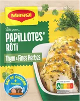 MAGGI Papillotes Rôti, Thym et Fines Herbes 30g