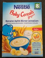 Baby cereals yogurt (banane, pomme, poire)
