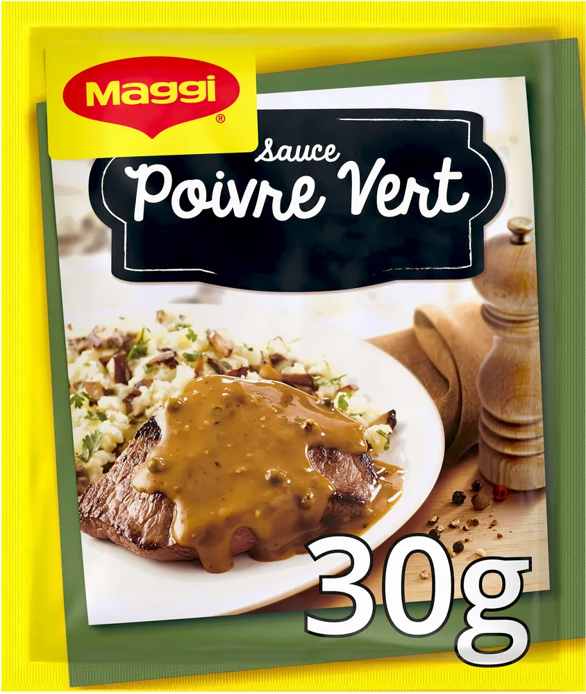 MAGGI Sauce Déshydratée Poivre Vert 30g