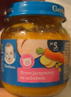 Krem jarzynowy ze schabem