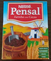 Pensal farinha com cacau
