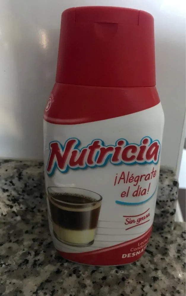 Leche condensada desnatada