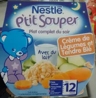 P'tit Souper Crème de Légumes et Tendre Blé