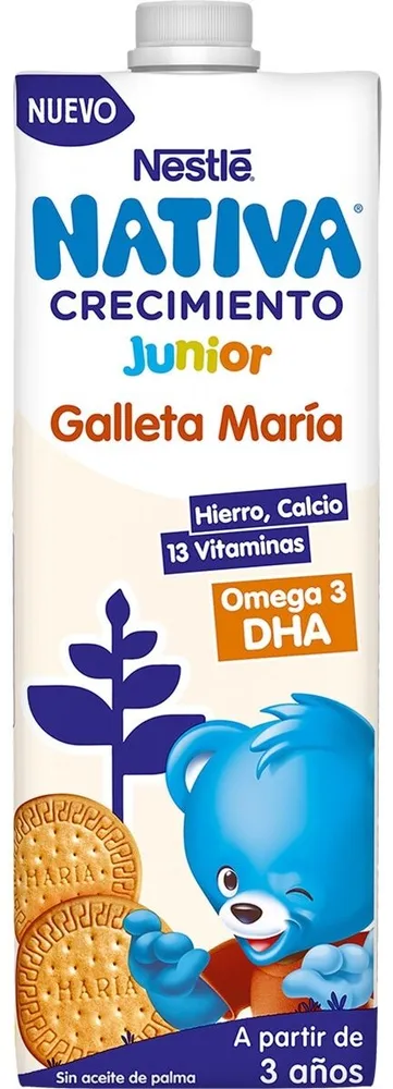 Nativa Crecimiento Junior/Galleta Maria/Nestlé