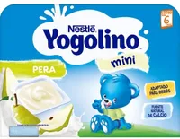 Mini postre lácteo con pera sin gluten desde meses
