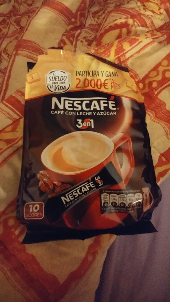 Cafè soluble 3 a 1