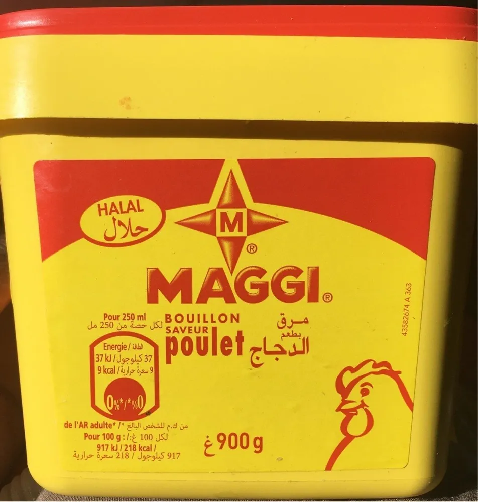 Bouillon saveur poulet
