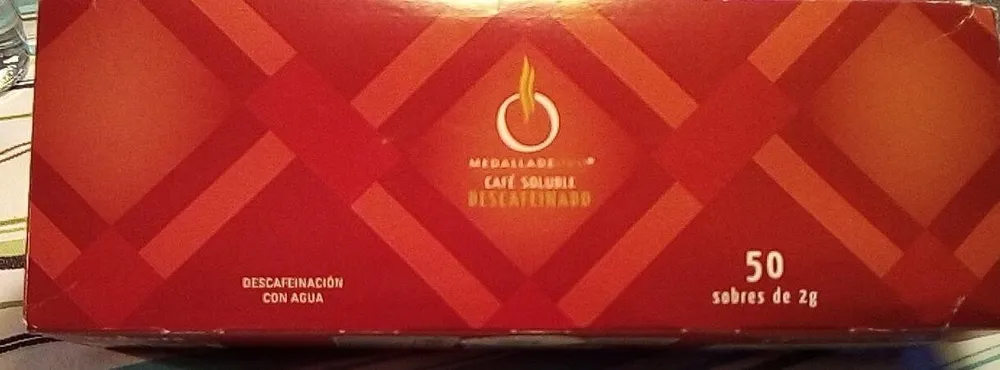 Café Soluble Descafeinado