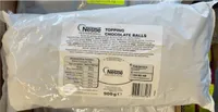 Topping chocolate balls
