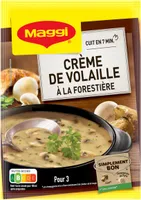 MAGGI Saveur à l'Ancienne Soupe Crème de Volaille à la Forestière 64g