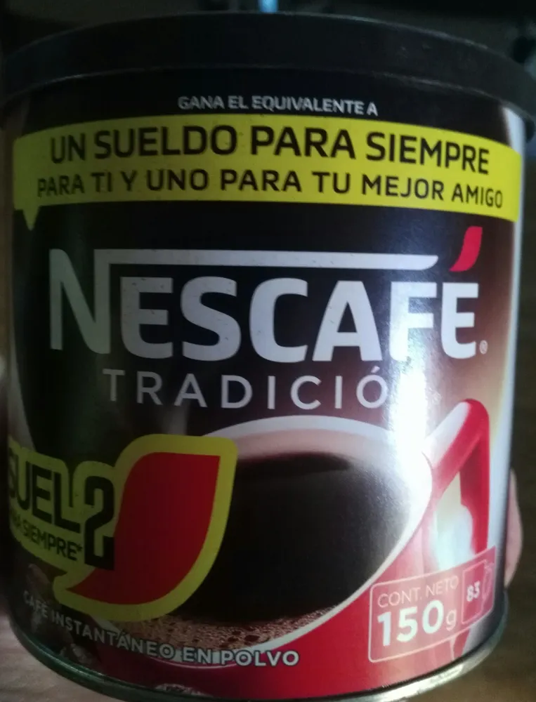 Nescafé • Café Instantáneo Tradicional Tarro 150G