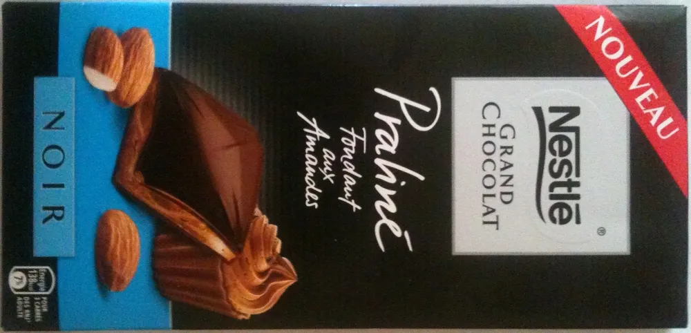 Grand Chocolat - Fondant aux amandes (Noir)