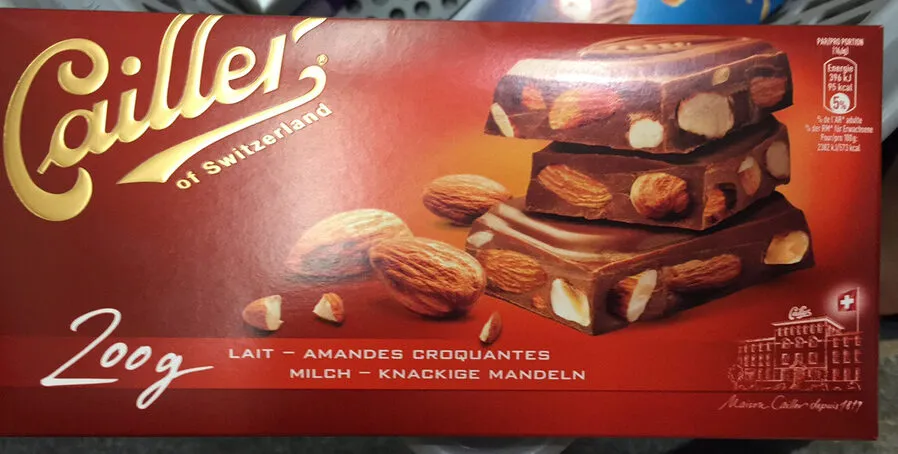 Chocolat au lait aux amantes entières