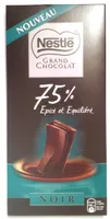 Grand chocolat noir 75%