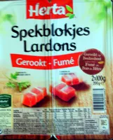 Spekblokjes Gerookt - Lardons Fumés
