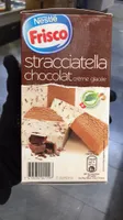 stracciatella chocolat - Crème glacée chocolat et crème glacée avec morceaux de chocolat aux noisettes gianduja 4%