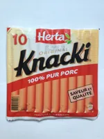 Knacki - 100% pur porc - Saucisses de Strasbourg