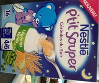 P'tit souper - céréales du soir Légumes variés