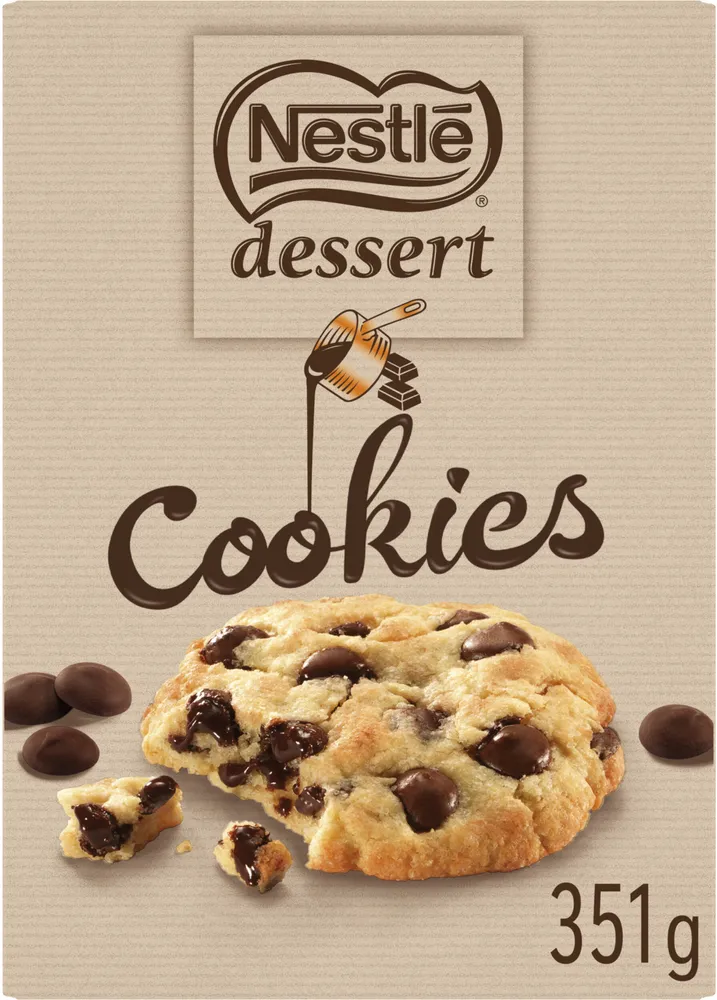 NESTLE DESSERT Préparation pour Cookies au Chocolat 351g