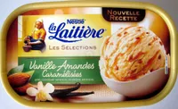 Crème glacée Vanille Amandes Caramélisées La Laitière (nouvelle recette)