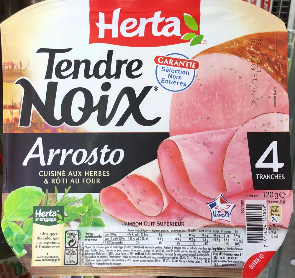 Tendre Noix Arrosto