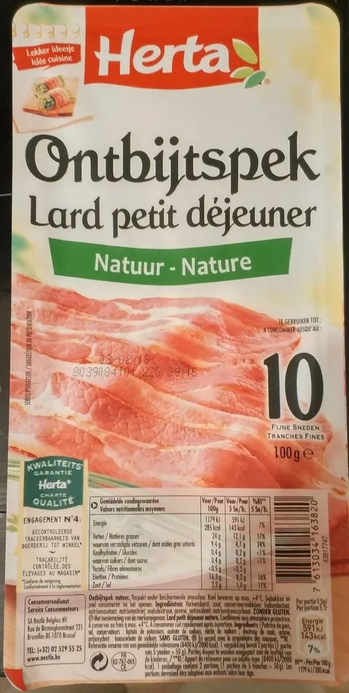 Lard Petit Déjeuner