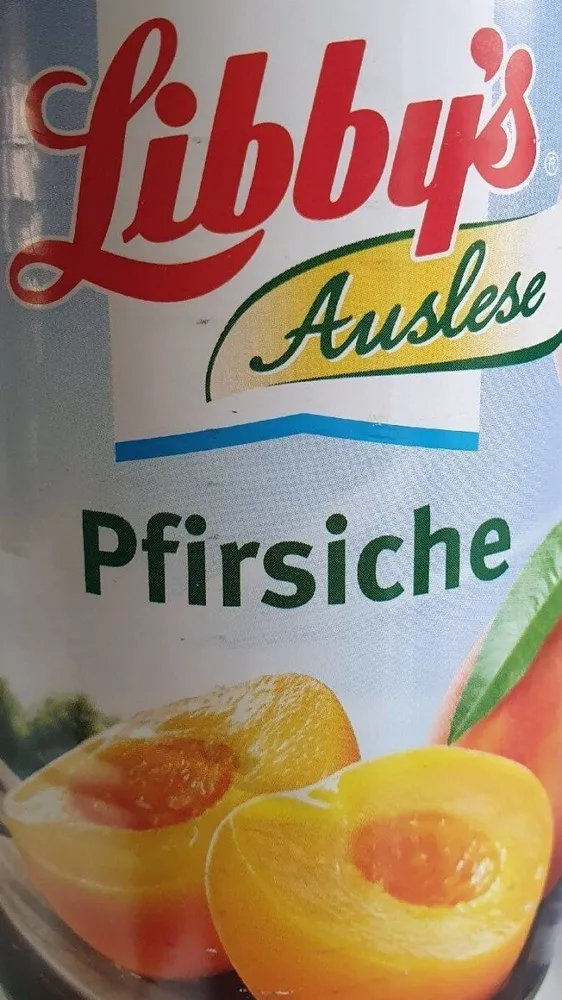 Obst - Pfirsich