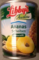 Ananas Scheiben natursüss