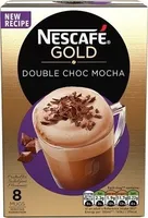 GOLD Double Choc Mocha Coffee, 8 Sachets x