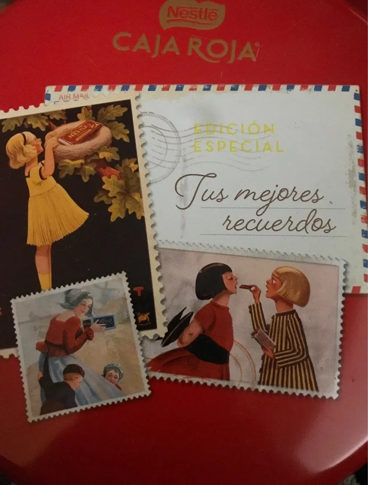 Caja roja Bombones surtidos