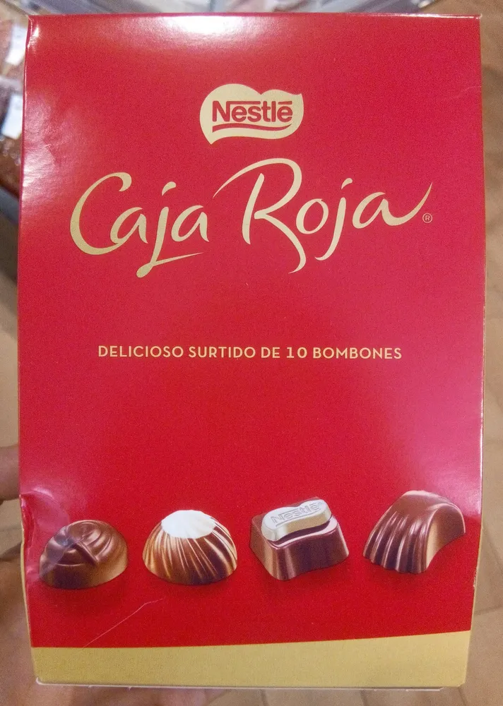 Caja Roja Surtido de Bombones