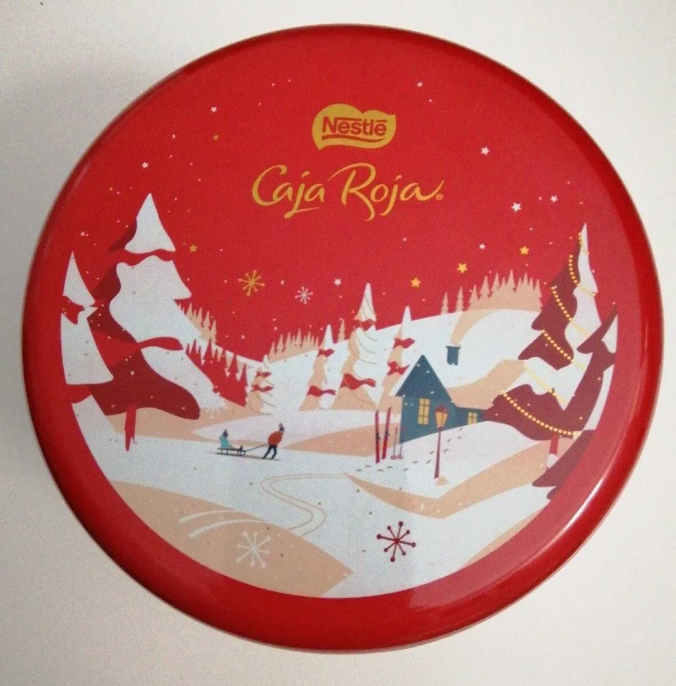 Caja Roja - Lata Navidad