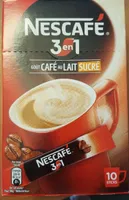 Nescafé 3 en 1 goût Café au Lait sucré