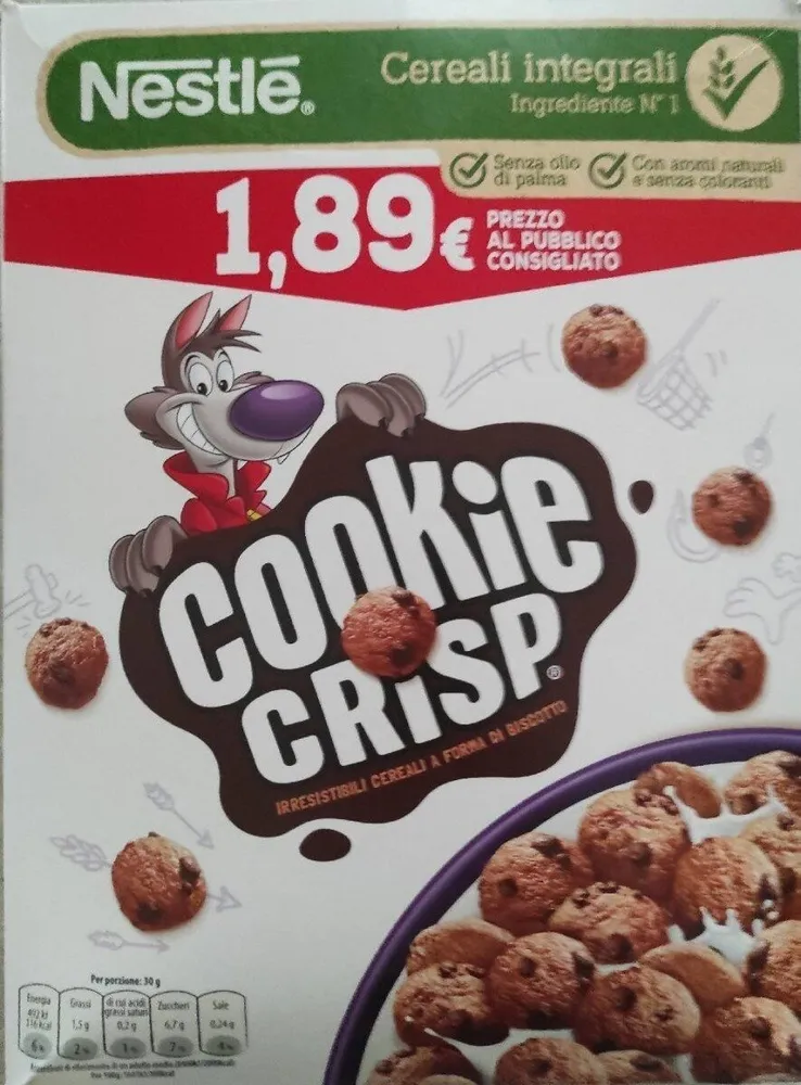 Cereali a forma di biscotto Cookie Crisp