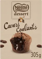NESTLE DESSERT Préparation pour Cœurs Coulants au Chocolat 305g