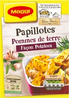 MAGGI Papillotes Pommes de Terre Façon Potatoes 34g